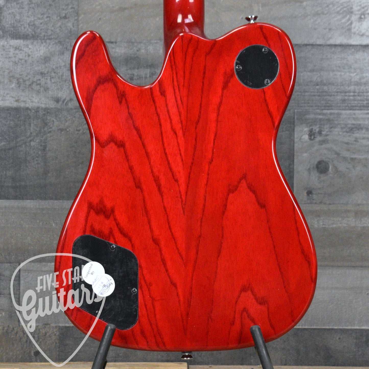 Fender JA-90 Telecaster Thinline - Crimson Red Transparent