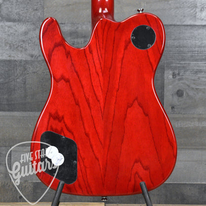Fender JA-90 Telecaster Thinline - Crimson Red Transparent