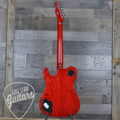 Fender JA-90 Telecaster Thinline - Crimson Red Transparent