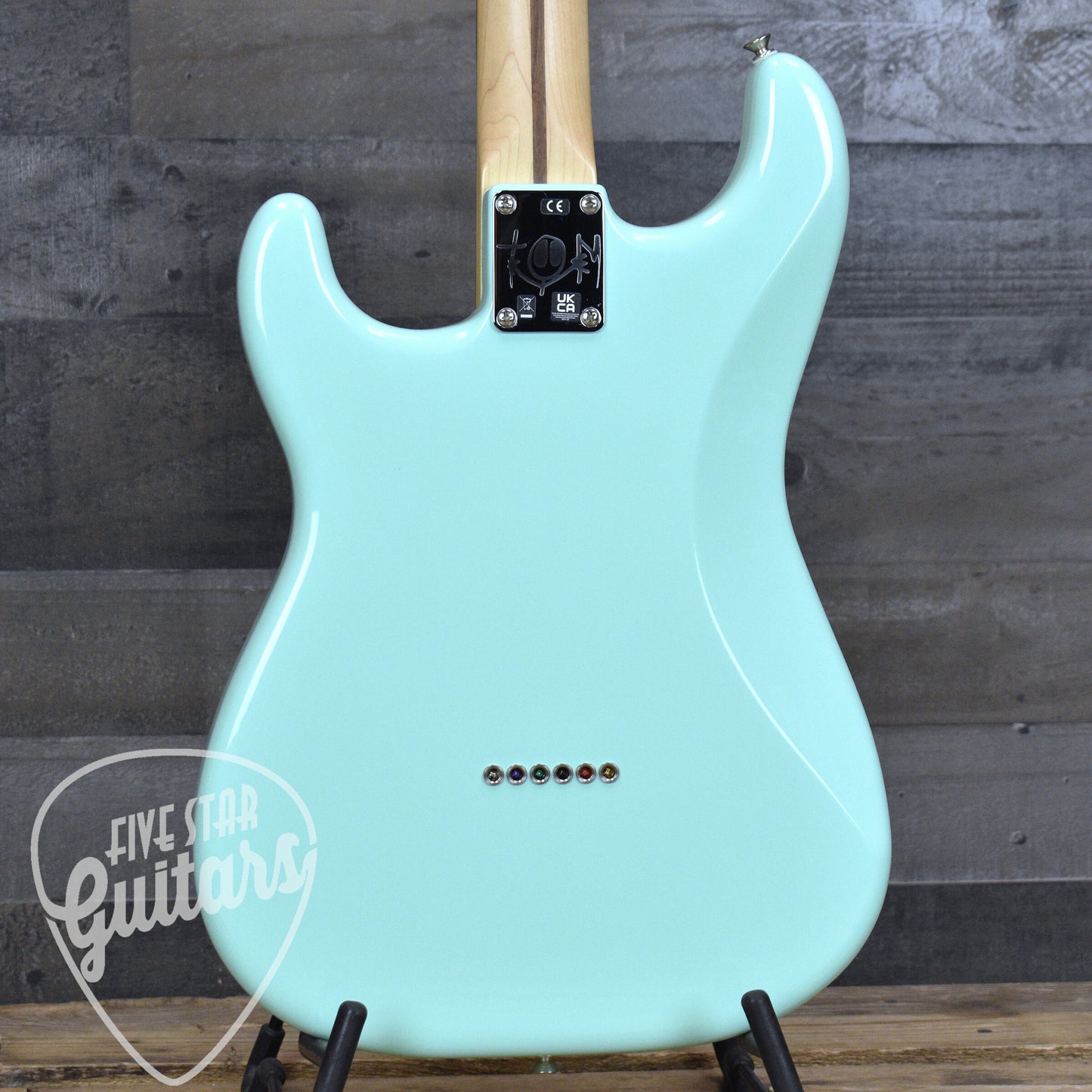 Fender LTD Tom DeLonge Stratocaster - Surf Green with Deluxe Gig Bag