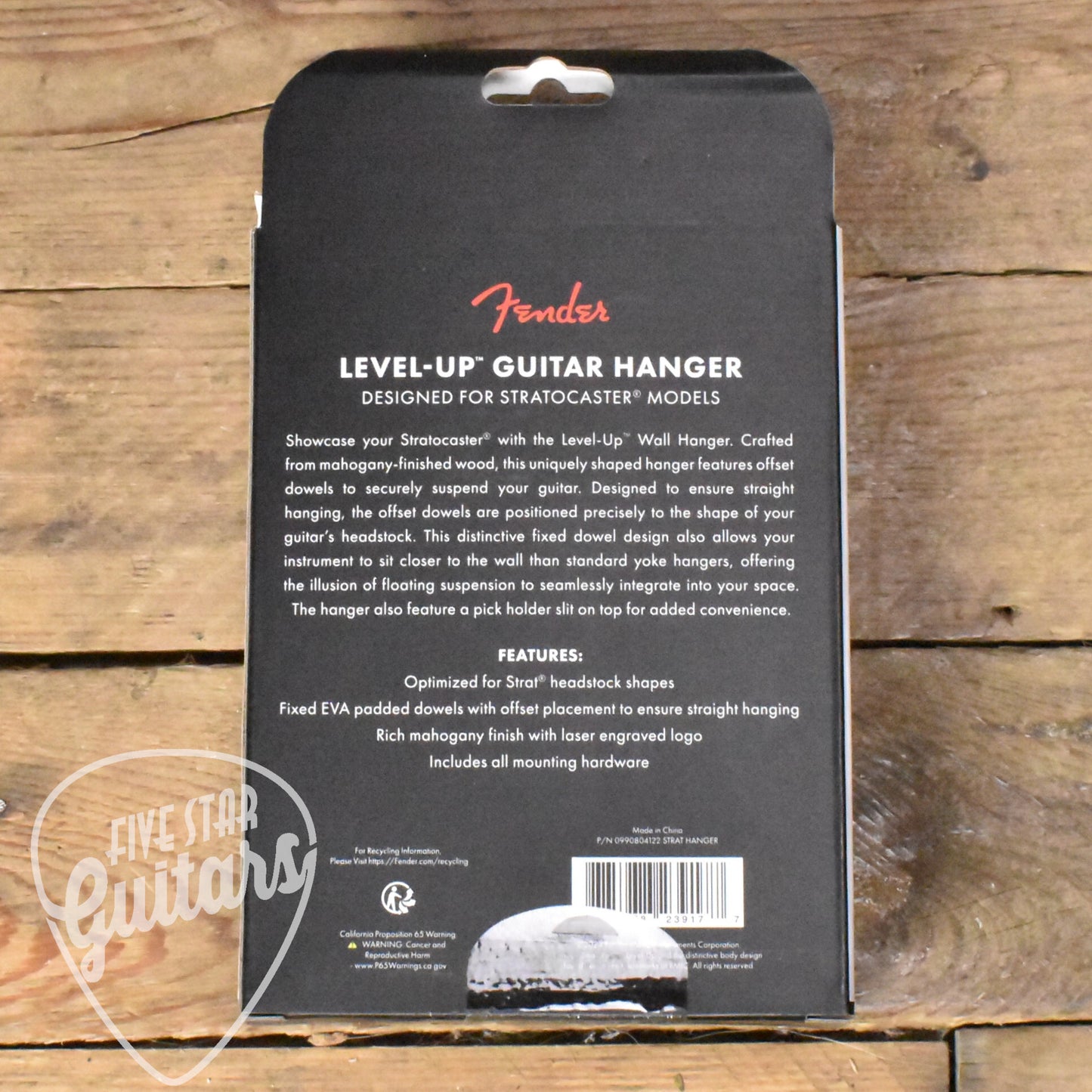 Fender Level-Up Stratocaster Guitar Hanger