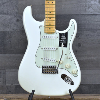 Fender Limited Edition American Professional Classic Stratocaster - Olympic White With Deluxe Gig Bag