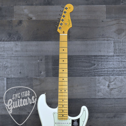 Fender Limited Edition American Professional Classic Stratocaster - Olympic White With Deluxe Gig Bag