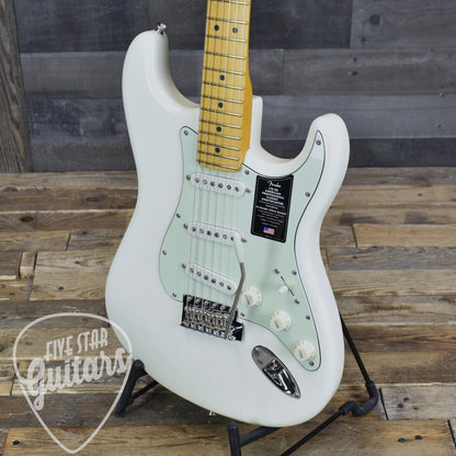 Fender Limited Edition American Professional Classic Stratocaster - Olympic White With Deluxe Gig Bag