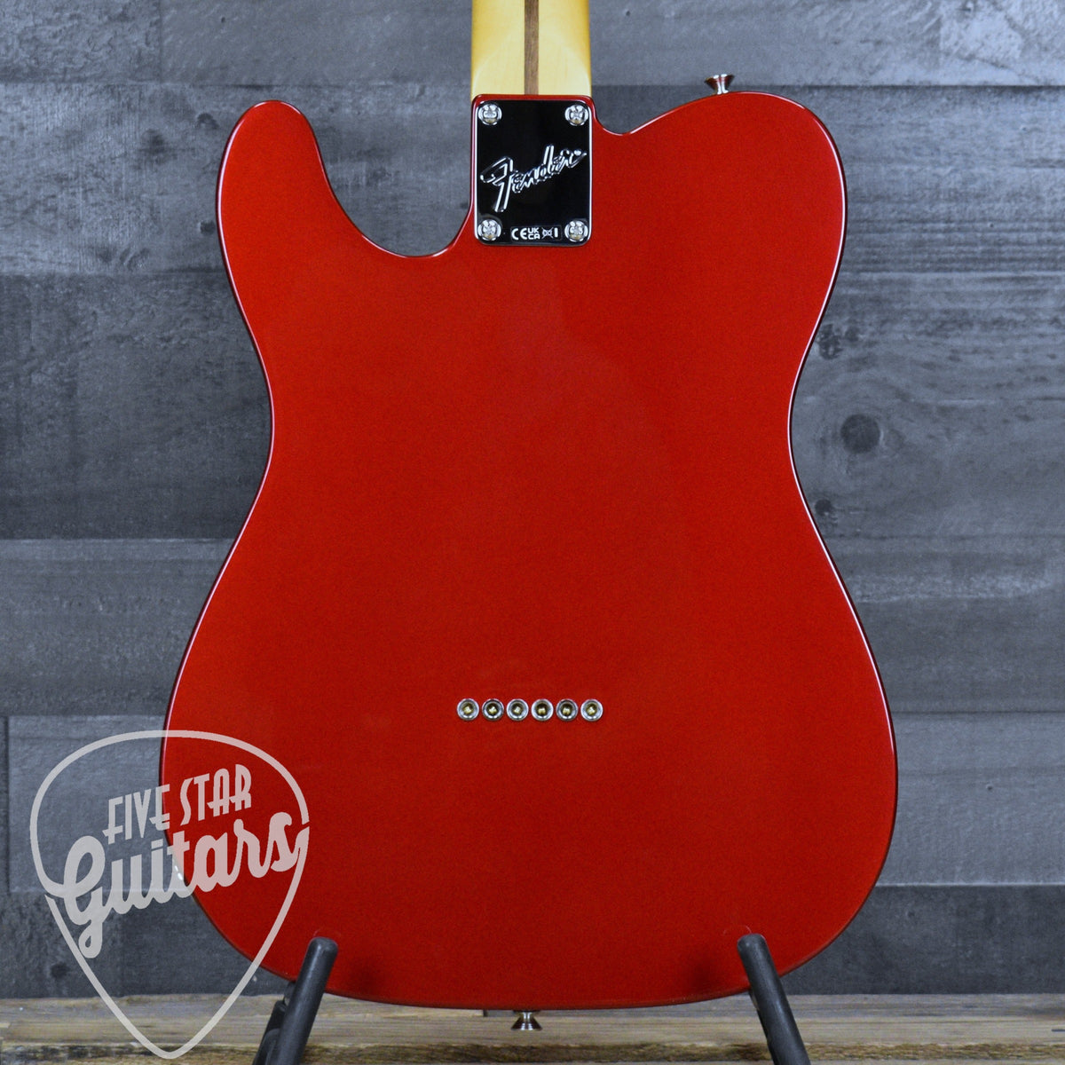 Fender Limited Edition American Professional Classic Telecaster Featuring the Fender Silent System - Candy Apple Red with Deluxe Gig Bag