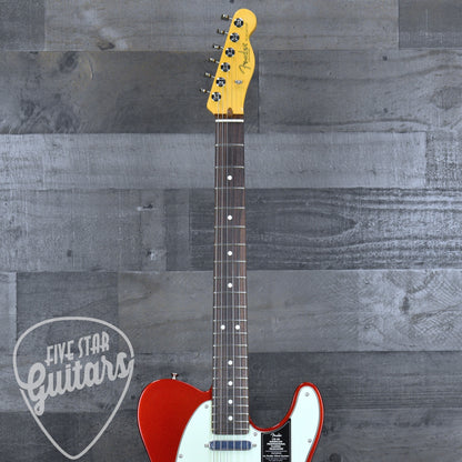 Fender Limited Edition American Professional Classic Telecaster Featuring the Fender Silent System - Candy Apple Red with Deluxe Gig Bag
