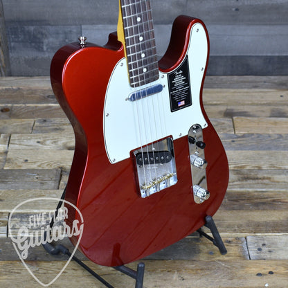 Fender Limited Edition American Professional Classic Telecaster Featuring the Fender Silent System - Candy Apple Red with Deluxe Gig Bag
