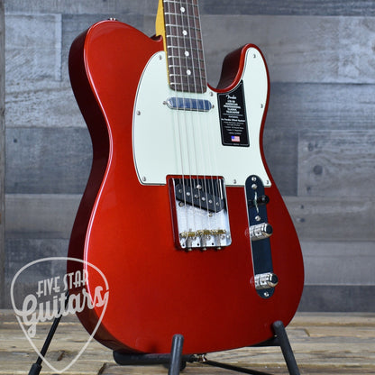 Fender Limited Edition American Professional Classic Telecaster Featuring the Fender Silent System - Candy Apple Red with Deluxe Gig Bag