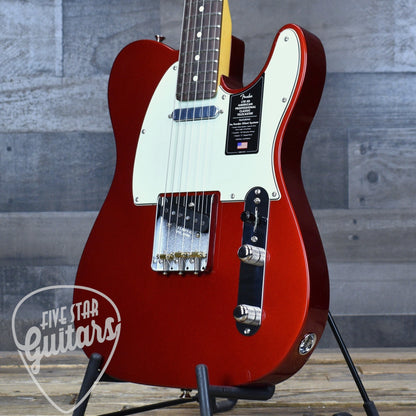 Fender Limited Edition American Professional Classic Telecaster Featuring the Fender Silent System - Candy Apple Red with Deluxe Gig Bag