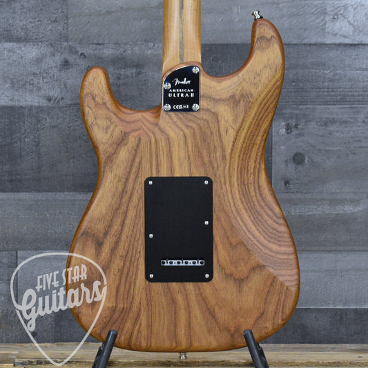 Fender Limited Edition American Ultra II Stratocaster HSS - Natural with Hardshell Case