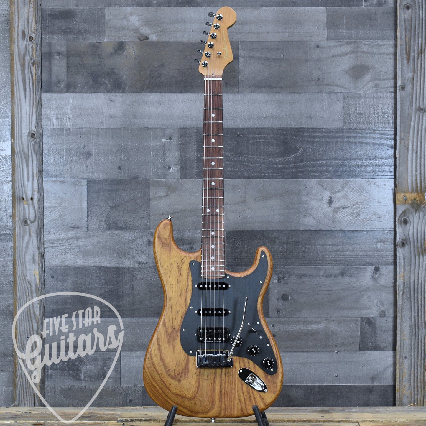 Fender Limited Edition American Ultra II Stratocaster HSS - Natural with Hardshell Case