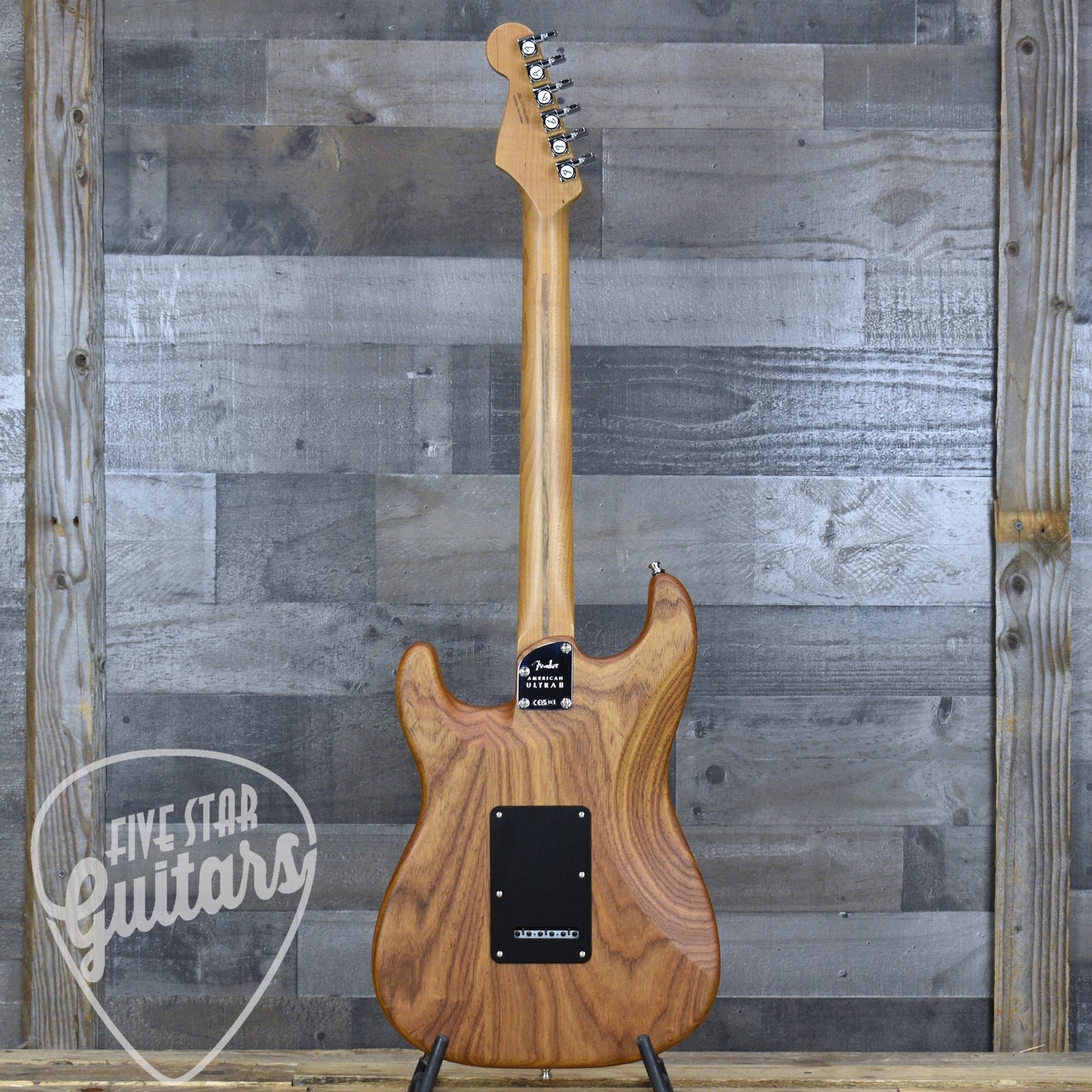 Fender Limited Edition American Ultra II Stratocaster HSS - Natural with Hardshell Case