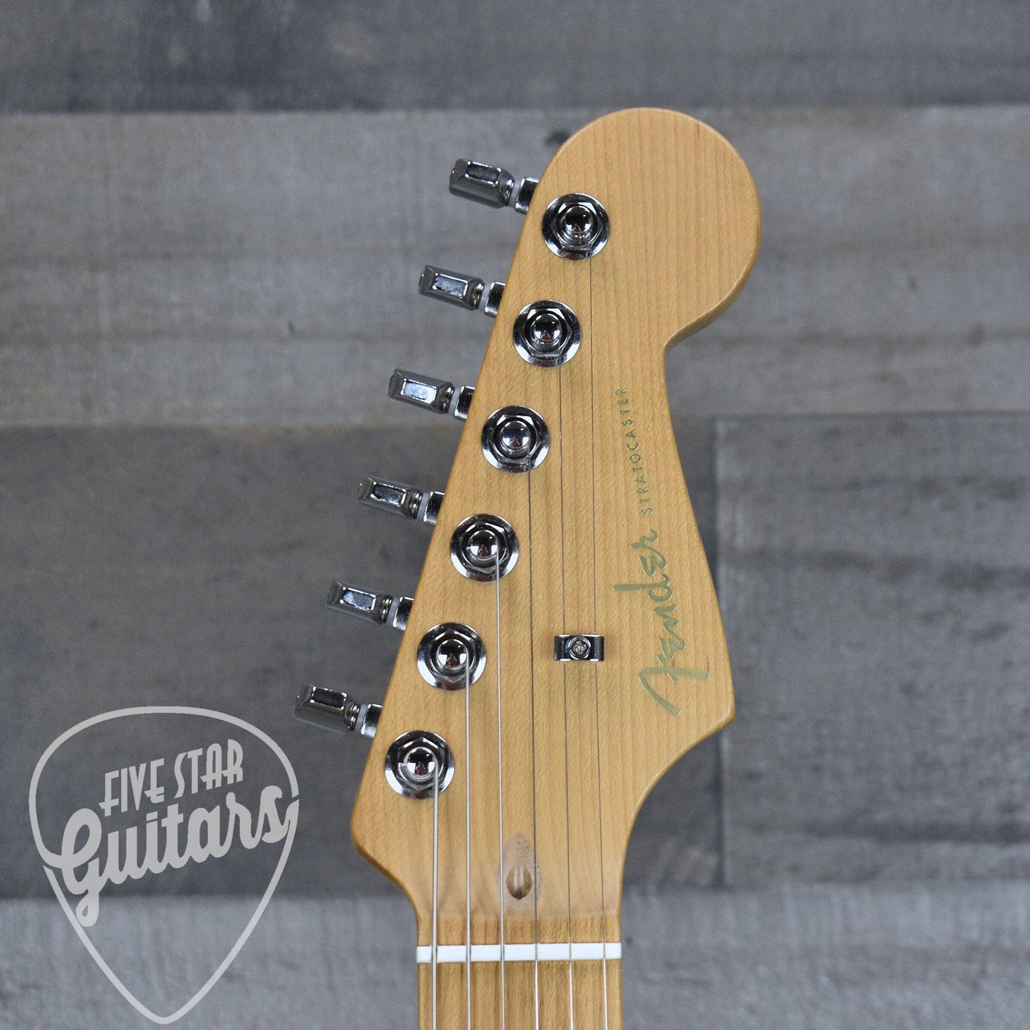 Fender Limited Edition American Ultra II Stratocaster HSS - Graffiti Yellow with Hardshell Case