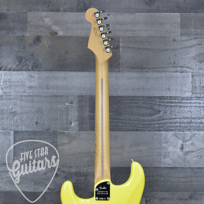 Fender Limited Edition American Ultra II Stratocaster HSS - Graffiti Yellow with Hardshell Case