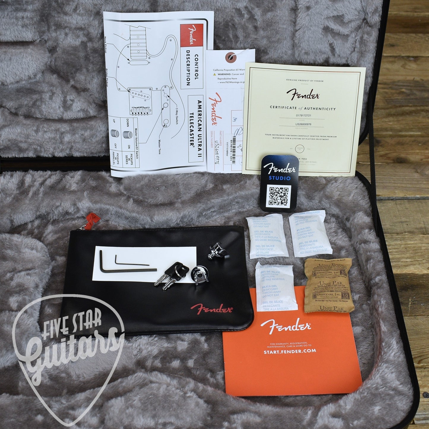 Fender Limited Edition American Ultra II Telecaster - Natural with Hardshell Case