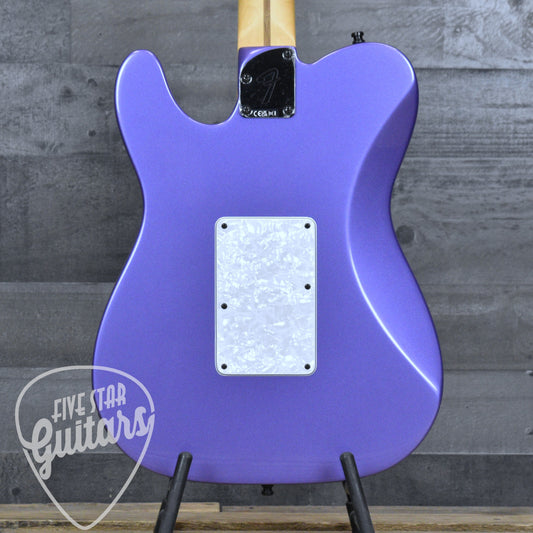 Fender Limited Edition Player Fusion Telecaster HH - Aura Metallic with Deluxe Gig Bag