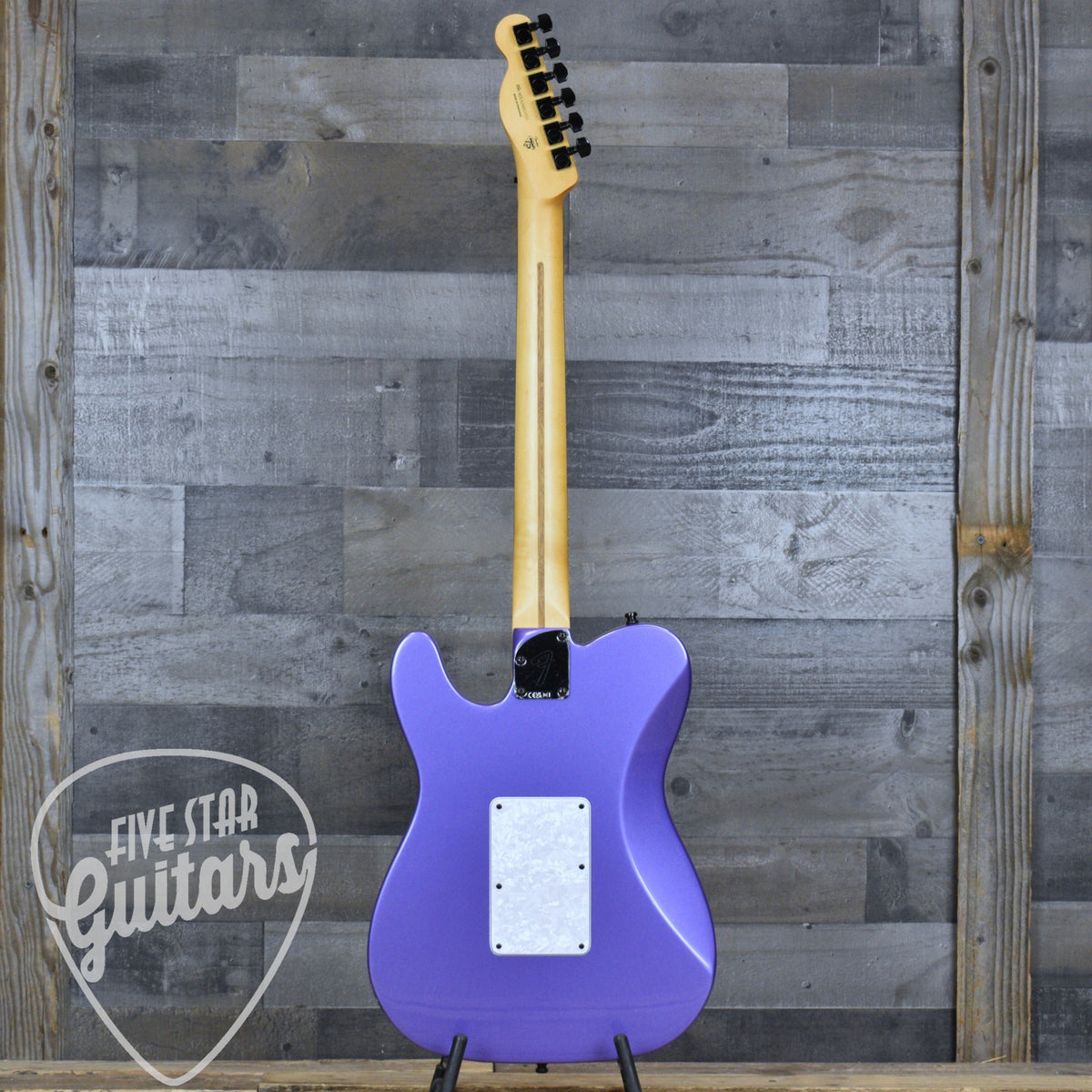 Fender Limited Edition Player Fusion Telecaster HH - Aura Metallic with Deluxe Gig Bag
