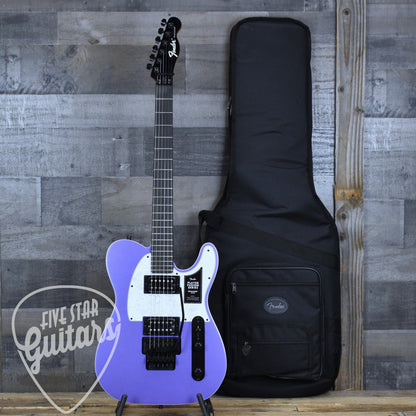 Fender Limited Edition Player Fusion Telecaster HH - Aura Metallic with Deluxe Gig Bag