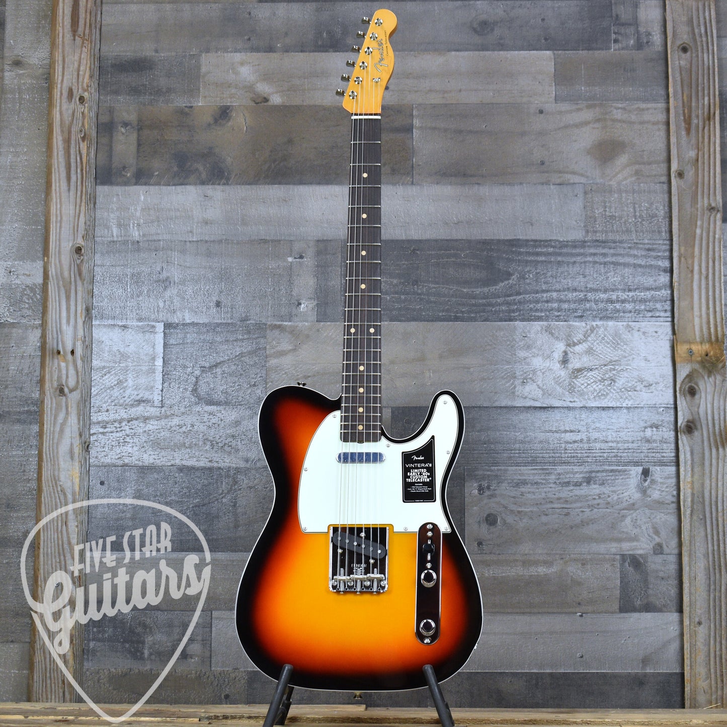 Fender Limited Edition Vintera III Early 60s Telecaster  Custom - 3-Color Sunburst with Gigbag