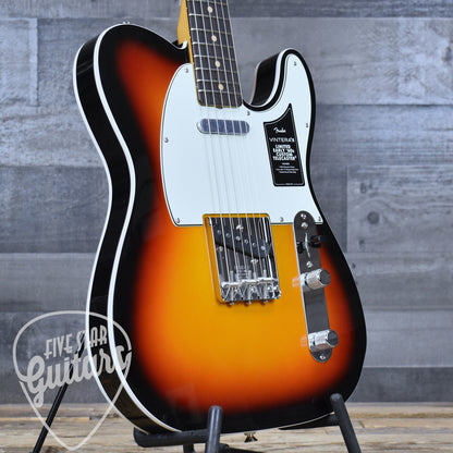 Fender Limited Edition Vintera III Early 60s Telecaster  Custom - 3-Color Sunburst with Gigbag