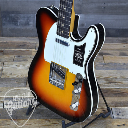 Fender Limited Edition Vintera III Early 60s Telecaster  Custom - 3-Color Sunburst with Gigbag