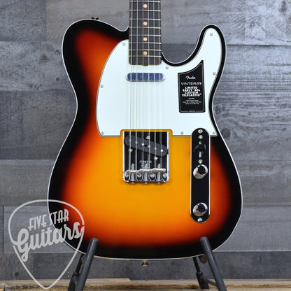 Fender Limited Edition Vintera III Early 60s Telecaster  Custom - 3-Color Sunburst with Gigbag