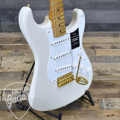 Fender Limited Edition Vintera III Late 50s Stratocaster - Maple Fingerboard- White Blonde with Bag