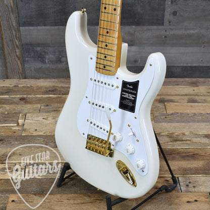 Fender Limited Edition Vintera III Late 50s Stratocaster - Maple Fingerboard- White Blonde with Bag