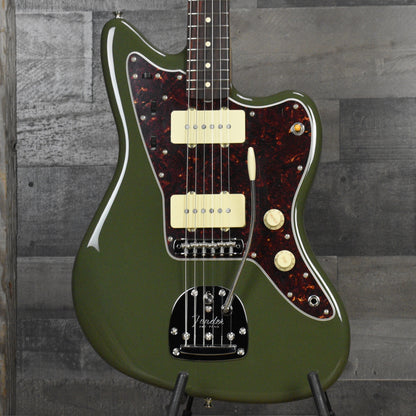 Fender Limited Edition Vintera II '50s Jazzmaster Rosewood Fingerboard - Olive with Gigbag