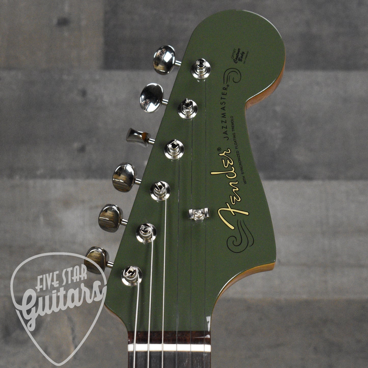 Fender Limited Edition Vintera II '50s Jazzmaster Rosewood Fingerboard - Olive with Gigbag