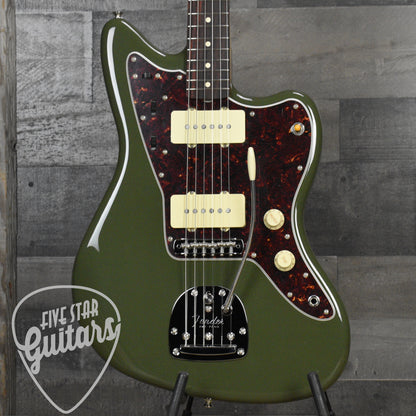 Fender Limited Edition Vintera II '50s Jazzmaster Rosewood Fingerboard - Olive with Gigbag