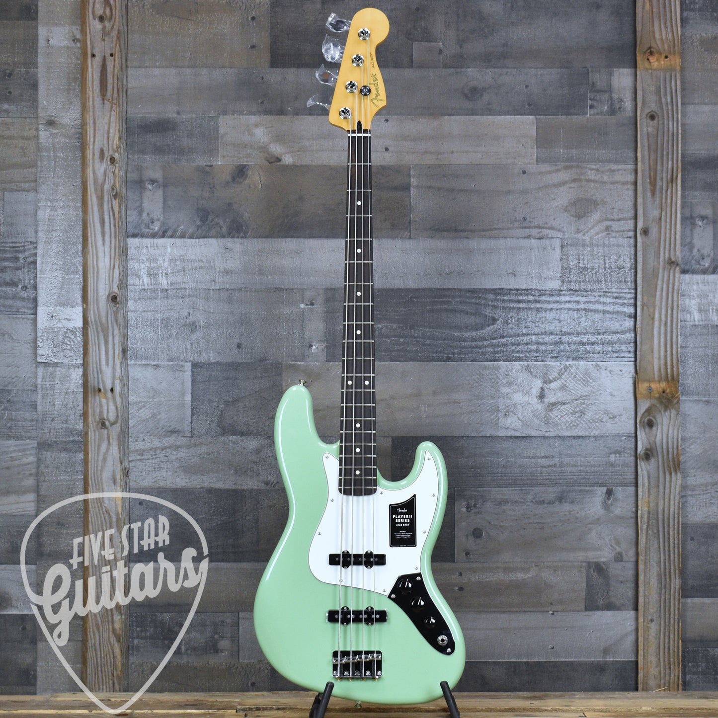 Fender Player II Jazz Bass Rosewood Fingerboard - Birch Green