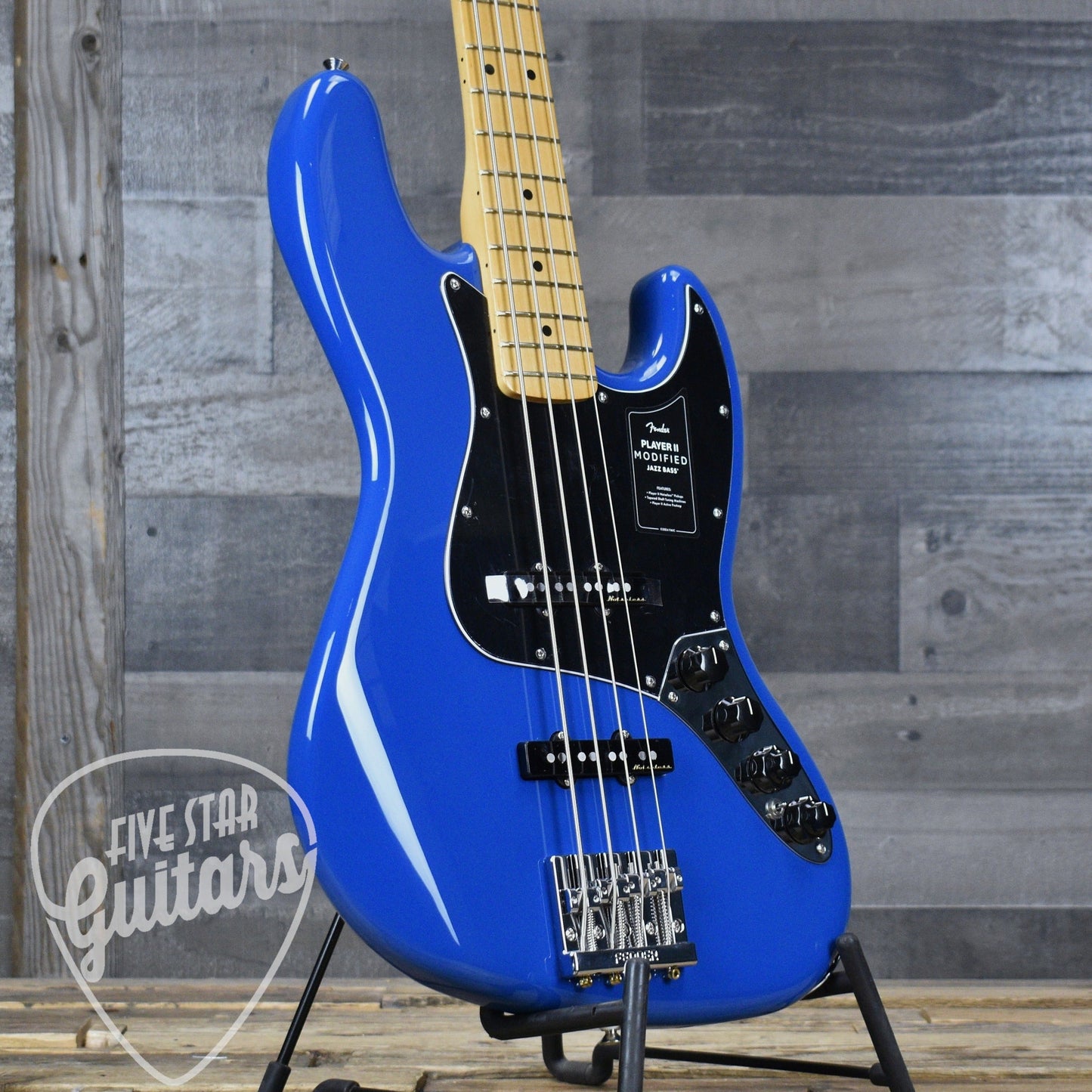 Fender Player II Modified Active Jazz Bass - Electric Blue