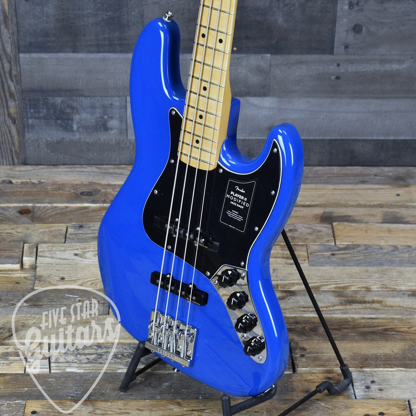 Fender Player II Modified Active Jazz Bass - Electric Blue