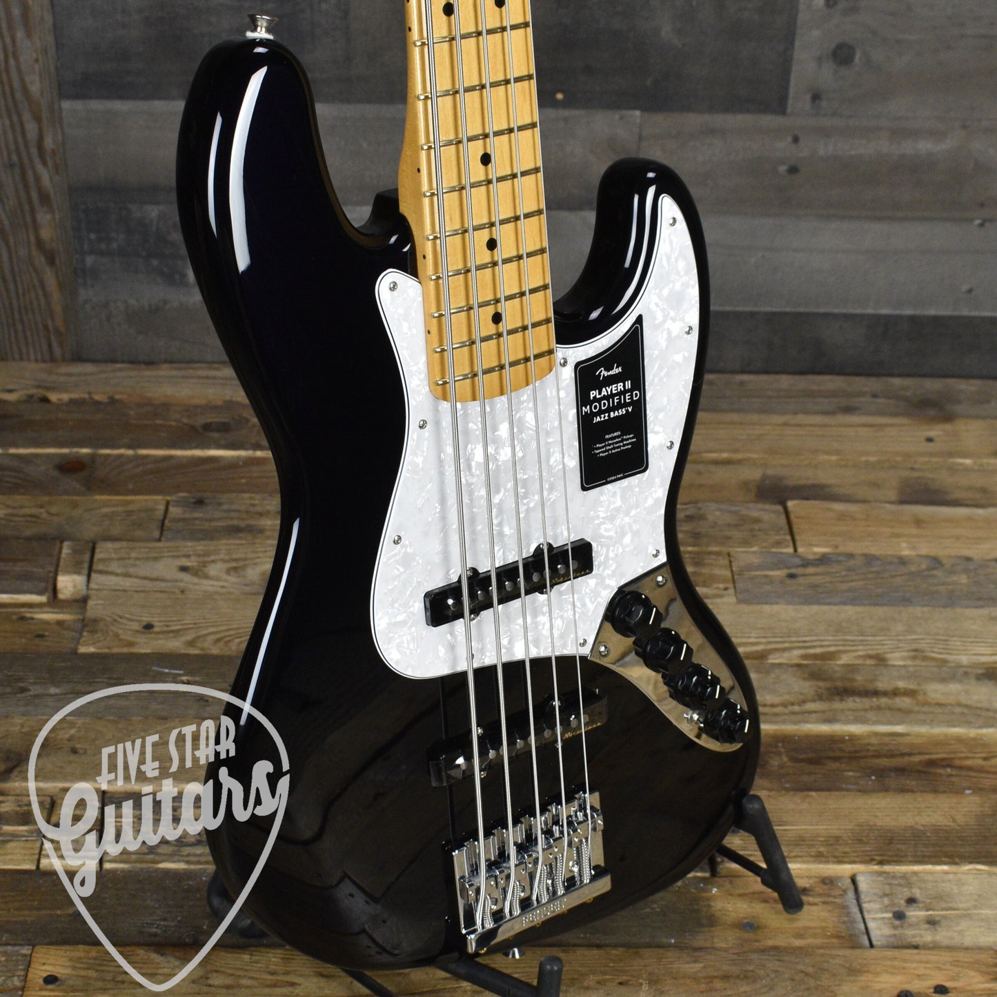 Fender Player II Modified Active Jazz Bass V - Dusk with Deluxe Gig Bag