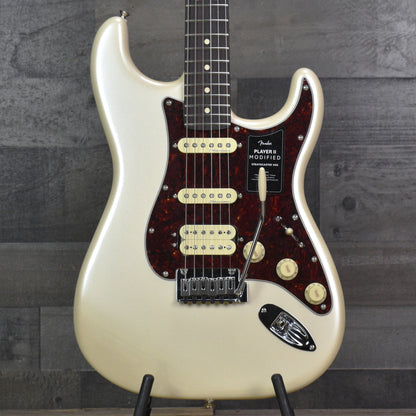 Fender Player II Modified Stratocaster HSS - Olympic Pearl with Deluxe gig bag