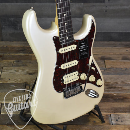 Fender Player II Modified Stratocaster HSS - Olympic Pearl with Deluxe gig bag