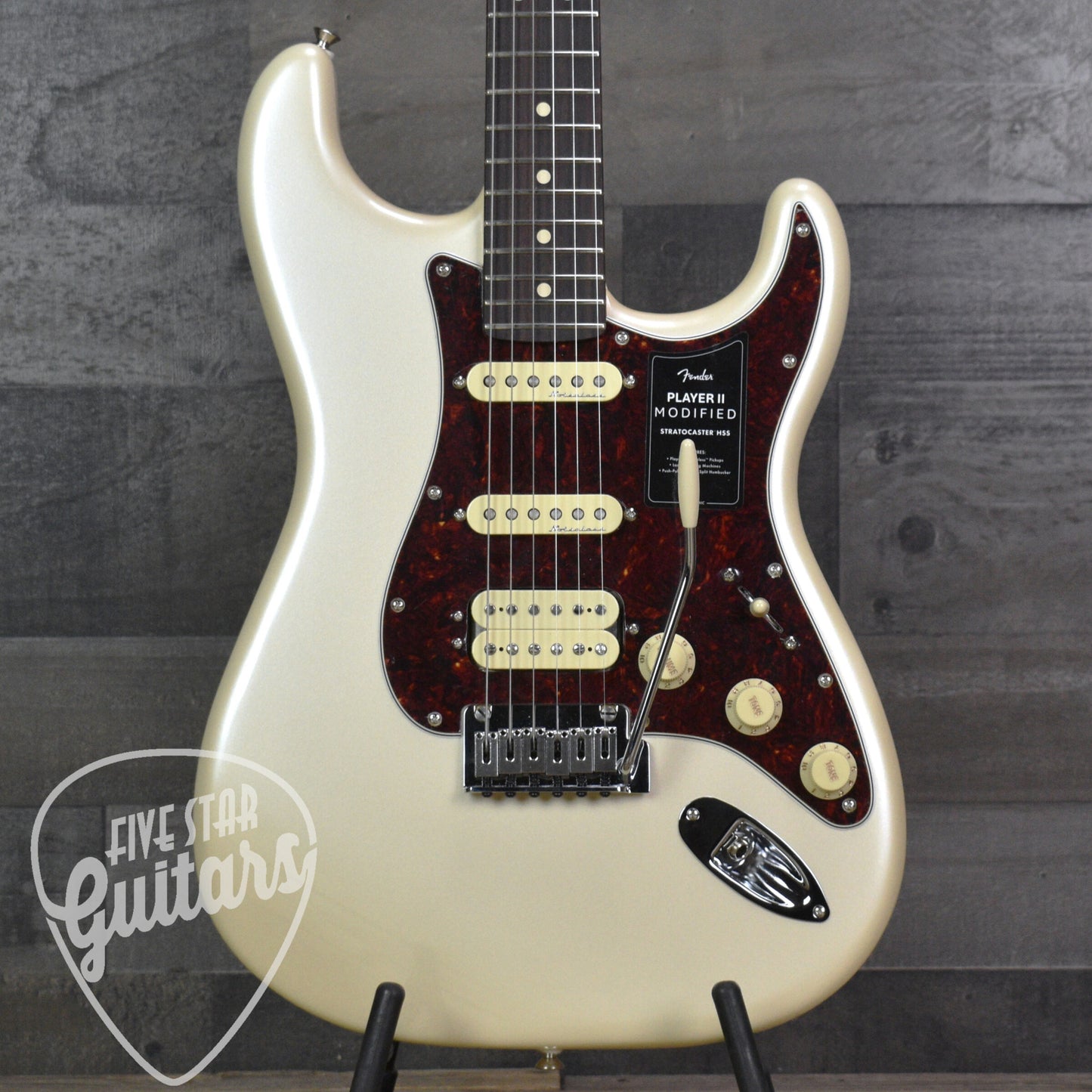 Fender Player II Modified Stratocaster HSS - Olympic Pearl with Deluxe gig bag