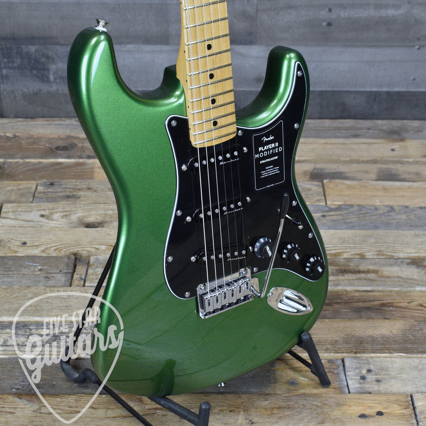 Fender Player II Modified Stratocaster - Harvest Green Metallic with Deluxe Gig bag