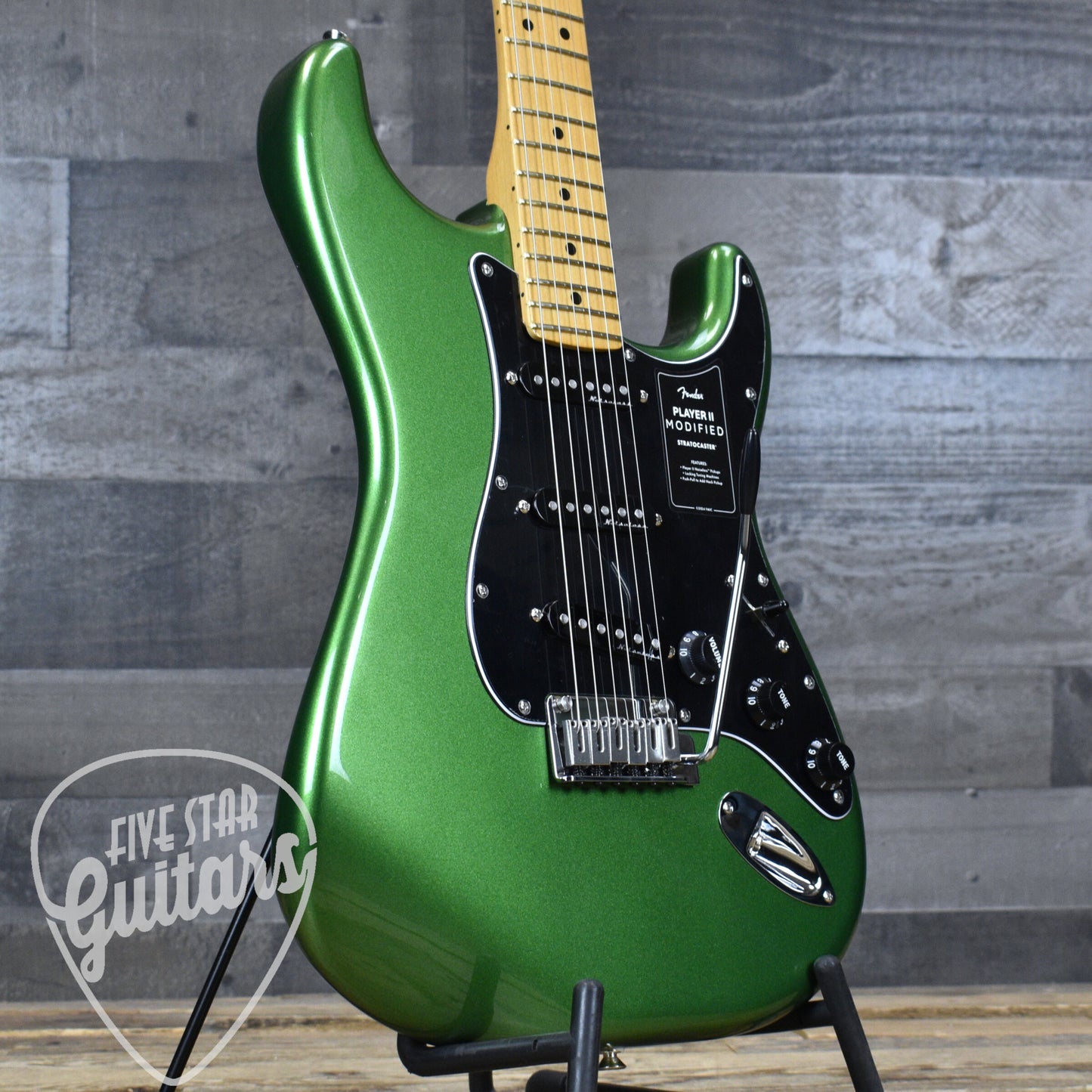 Fender Player II Modified Stratocaster - Harvest Green Metallic with Deluxe Gig bag