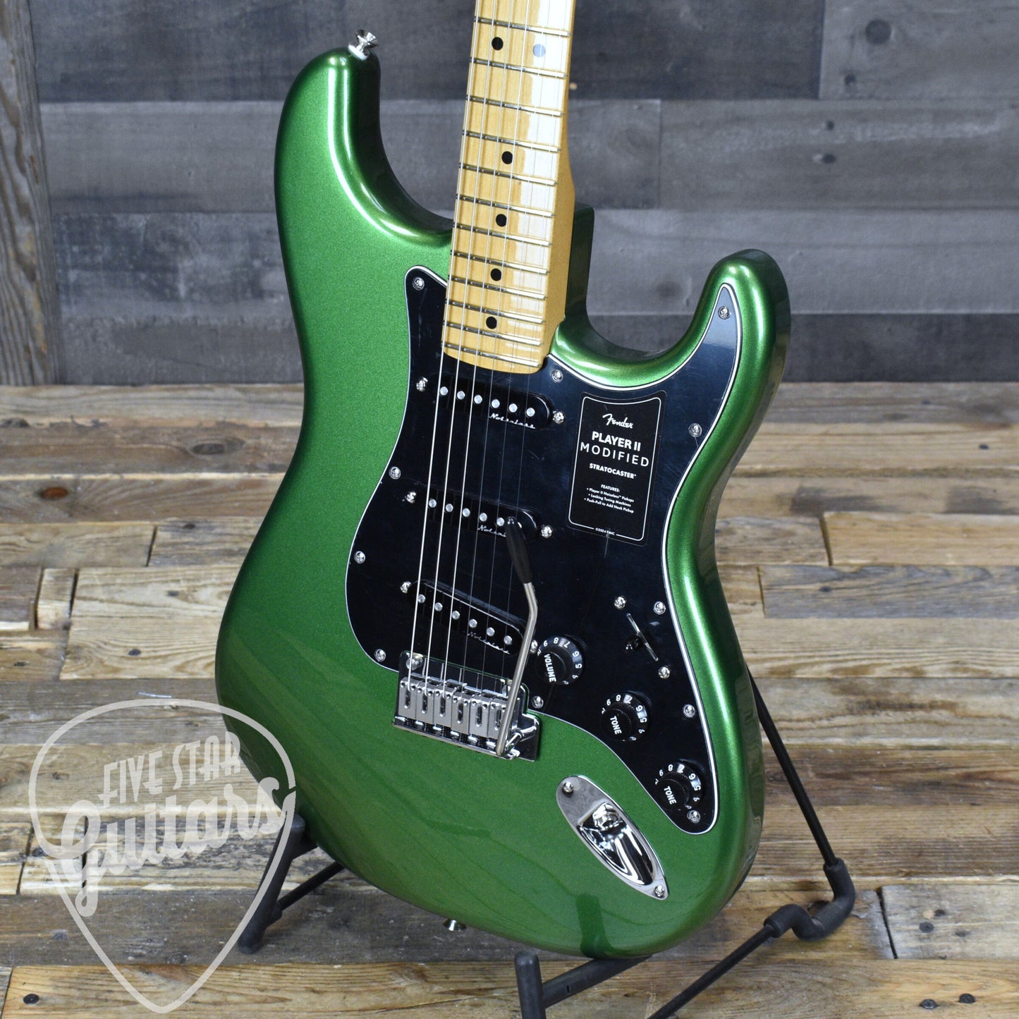 Fender Player II Modified Stratocaster - Harvest Green Metallic with Deluxe Gig bag