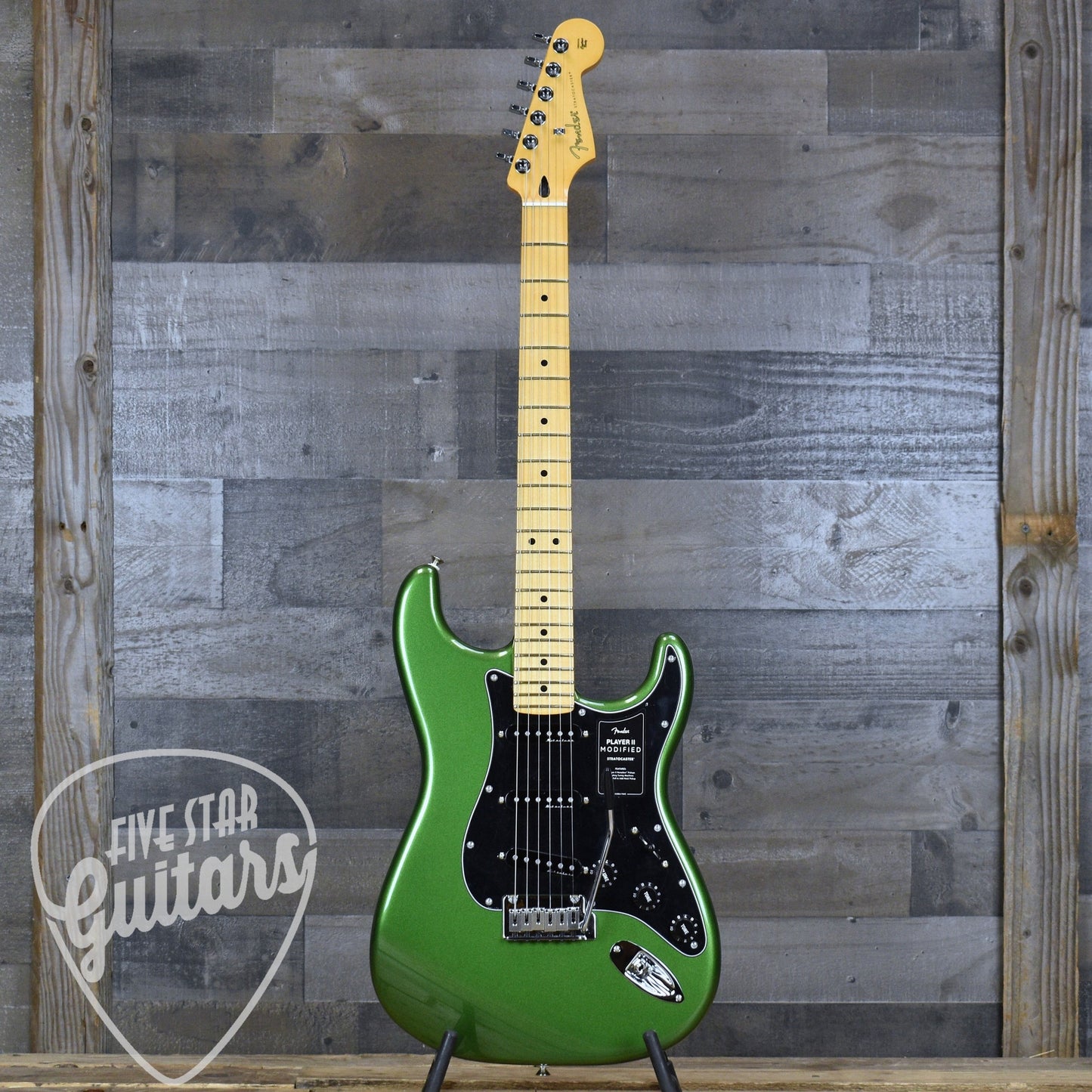 Fender Player II Modified Stratocaster - Harvest Green Metallic with Deluxe Gig bag