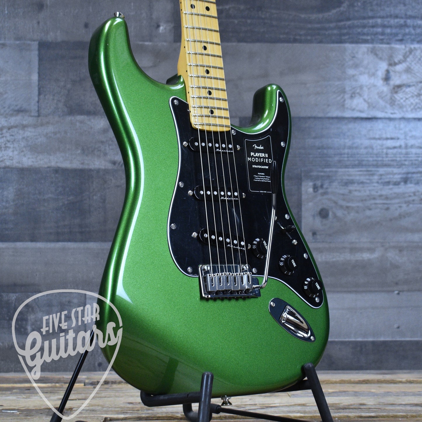 Fender Player II Modified Stratocaster - Harvest Green Metallic with Deluxe Gig bag