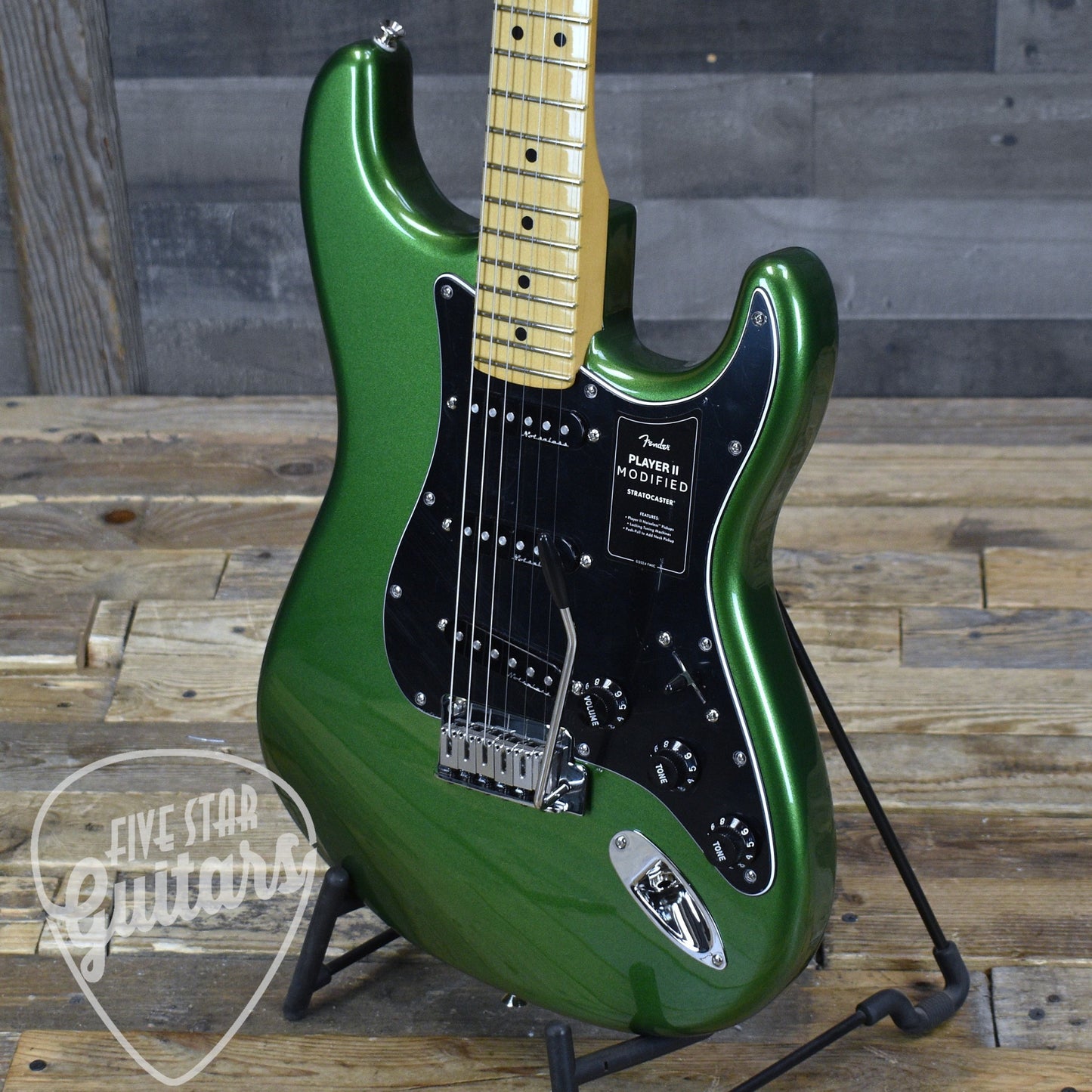 Fender Player II Modified Stratocaster - Harvest Green Metallic with Deluxe Gig bag