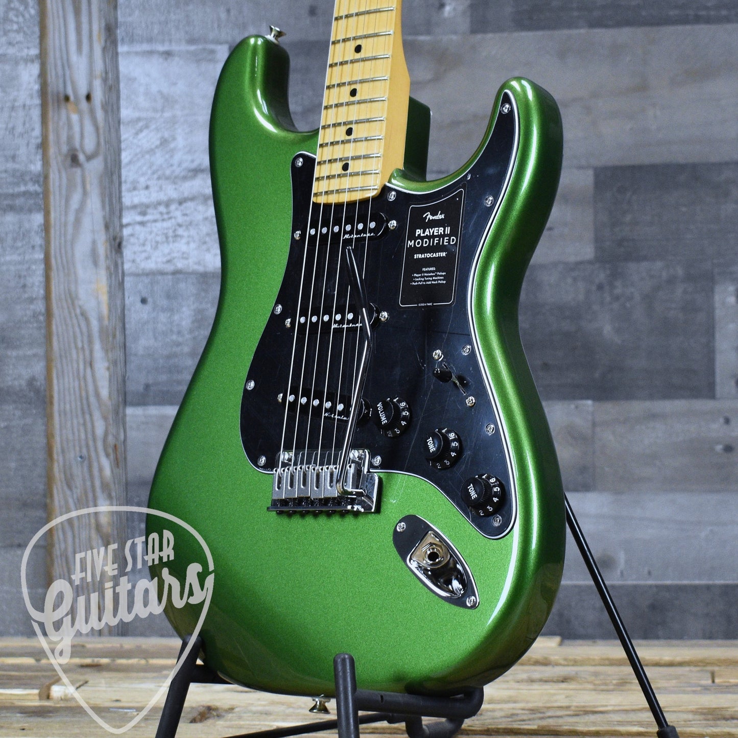 Fender Player II Modified Stratocaster - Harvest Green Metallic with Deluxe Gig bag