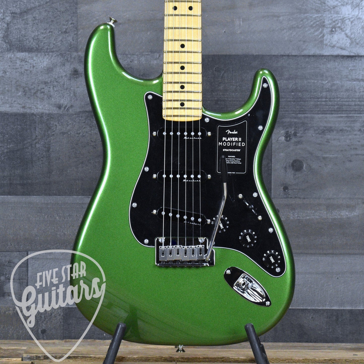 Fender Player II Modified Stratocaster - Harvest Green Metallic with Deluxe Gig bag