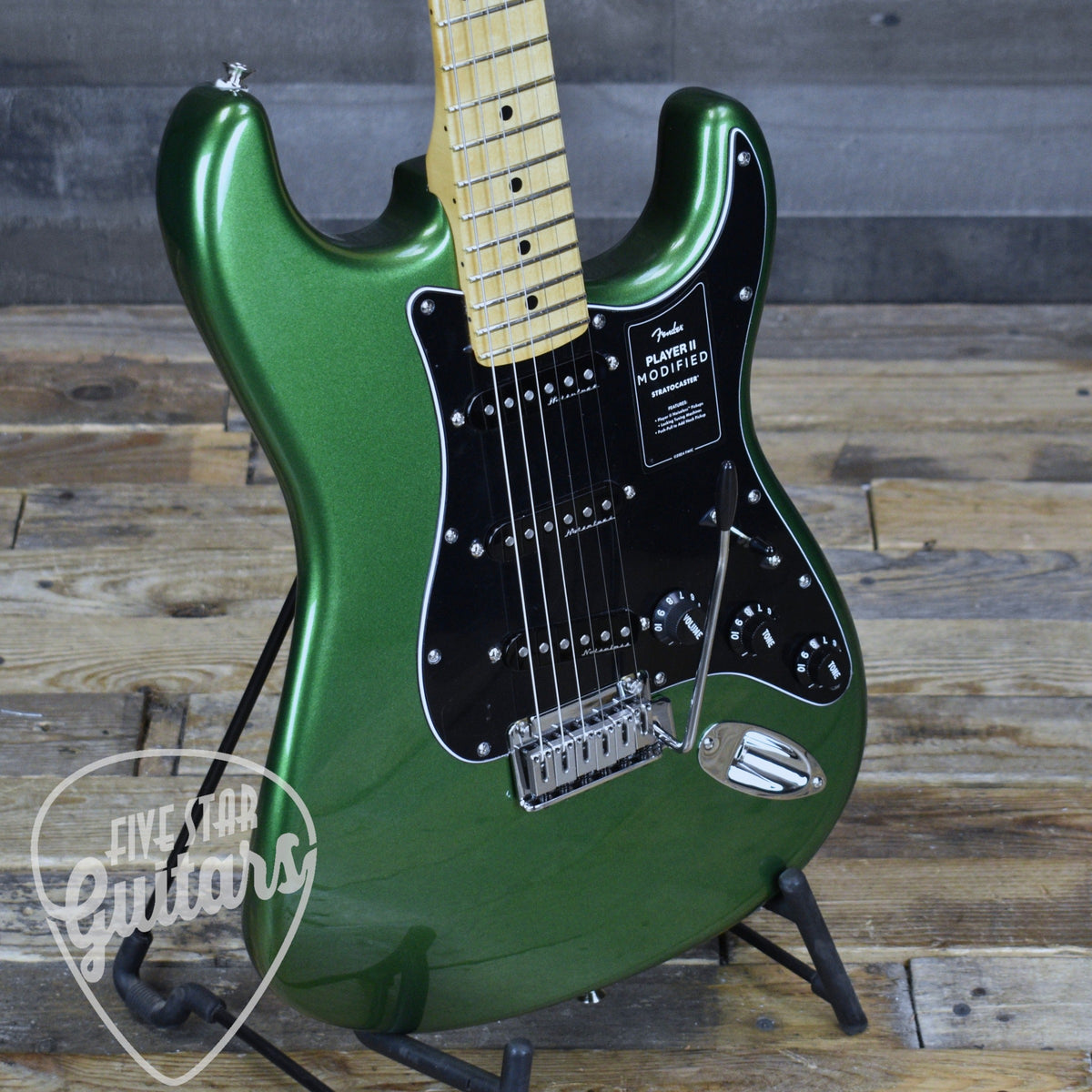 Fender Player II Modified Stratocaster - Harvest Green Metallic with Deluxe Gig bag