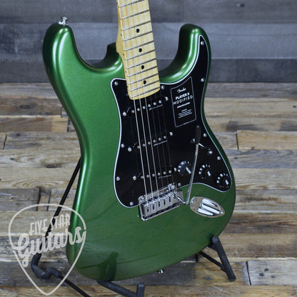 Fender Player II Modified Stratocaster - Harvest Green Metallic with Deluxe Gig bag