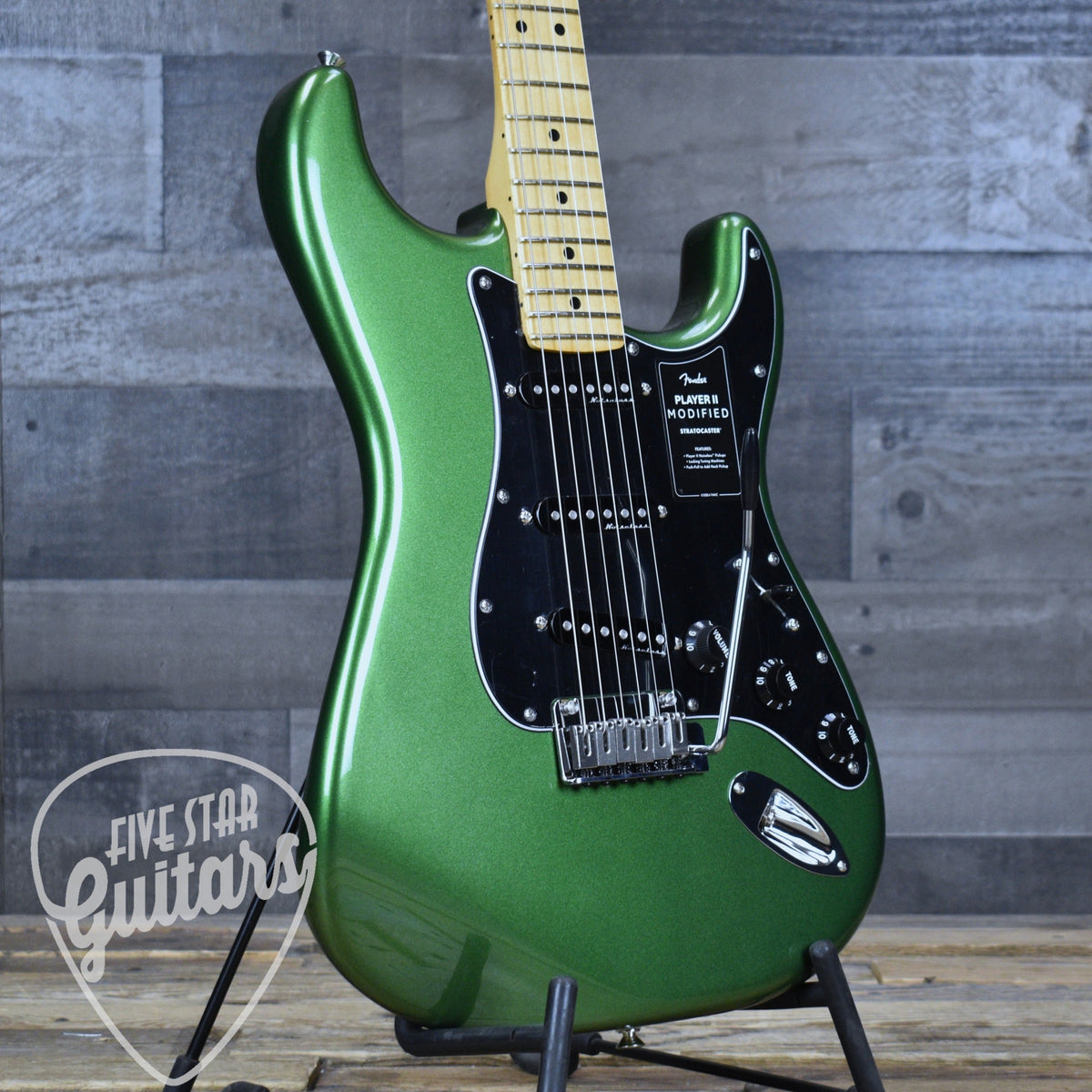 Fender Player II Modified Stratocaster - Harvest Green Metallic with Deluxe Gig bag