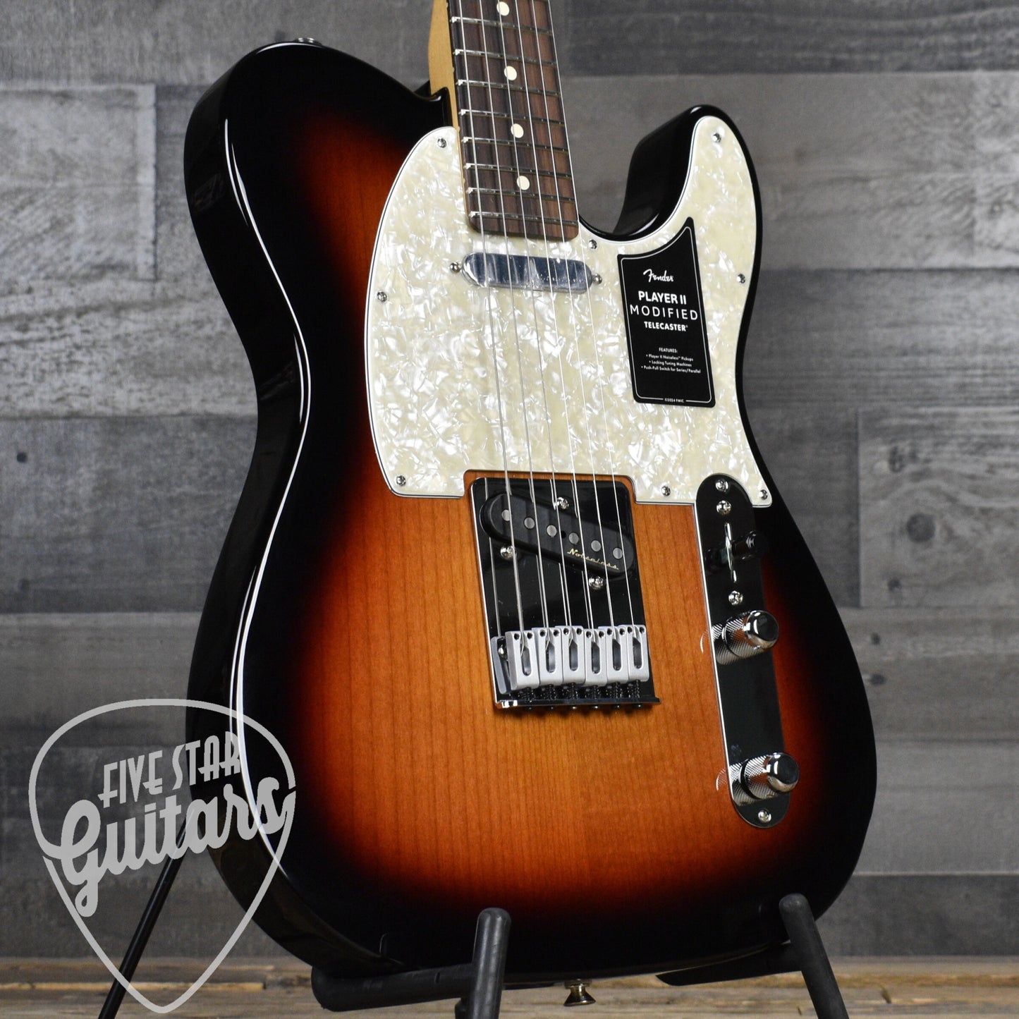 Fender Player II Modified Telecaster - 3 Tone Sunburst with Deluxe Gig Bag